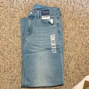 Old Navy Denim Blue Wide Leg Pants NWT